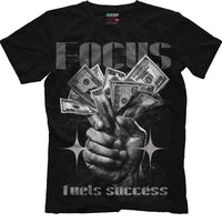 Focus Fuels Success (Air Jordan 4 Black Cat) T-Shirt