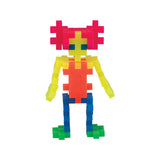 Plus Plus Fosforlu Mix 240 Piece Construction Toy - Glowing Creative Building Set, Made in Denmark