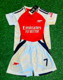Buyako Saka Arsenal Kids Soccer Jersey Home Kids Youth & Toddler Jersey Kit