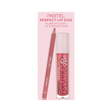 Pastel Perfect: Plumping Lip Gloss & Contour Liner Duo - Achieve Fuller, Defined Lips with Ultra-Glossy Finish