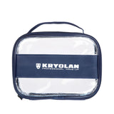 Kryolan Clear Makeup Travel Bag with Zipper