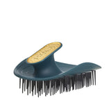 Manta Curls Hair Brush for Thick & Curly Hair Soft Teals Gold
