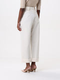 Max Mara Pants Woman White