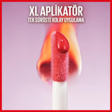 Maybelline Lifter Plump Lip Gloss - Coca Zing, Instantly 30% Fuller Lips, Long-Lasting Plumping Effect