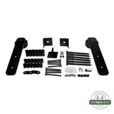 Modern Straight Strap Barn Door Hardware Kit