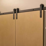 Mini Straight Strap Barn Door Hardware Kit