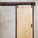 Modern Straight Strap Barn Door Hardware Kit