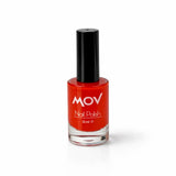 Mov Nail Polish No. 10 Light Red High-Shine Nail Lacquer