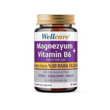 Wellcare Magnesium & Vitamin B6 Daily Wellness Support, 90 Tablets