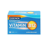 Osende Methylcobalamin B12: Fast-Absorbing Sublingual Tablets for Energy - 60 Orally Dissolving Strawberry Mint Tablets