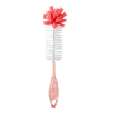 Babyjem Baby Bottle Brush - Spongy Tip, 360° Rotatable, 12.2 inches Long - Ideal for Newborns to Toddlers