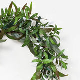 Threshold Designed With Studio McGee- 26 in Artificial Olive Leaves Wreath Green