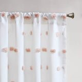 Taylor & Olive Clover Pom Pom Single Window Panel