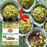 Gusto Etna, Pistachios Chopped, Sicilian Raw Pistachio Halves, Sicily 3.5 oz (100 g)
