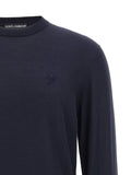 Dolce & Gabbana Men Logo Embroidery Sweater