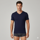 Men’s Bamboo V-Neck Undershirts 3-Pack