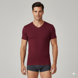 Men’s Bamboo V-Neck Undershirts 3-Pack