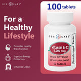 Geri-Care Vitamin B-12 Supplement, 1000 mcg