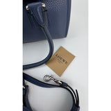 Loewe Calfskin Leather Alamo 28 Blue Crossbody Bag