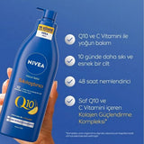 Nivea Q10 Firming Body Lotion - Intensive Moisturization & Firming Benefits for All Skin Types