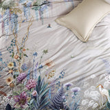 Gianna Birds and Flowers Egyptian Cotton Bedding Set | 3CARATS