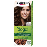 Palette Natural Permanent Hair Dye 5-0 Light Brown - Enriched with Natural Ingredients for Long-Lasting Color