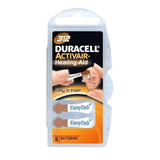 Duracell Activair Size 312 Hearing Aid Batteries Long Lasting