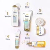 Dove Bond Intense Repair Leave-In Hair Conditioner: Reverse Damage, Peptide Repair & Heat Protection for Silky, Strong Hair