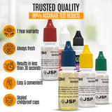 JSP Gold Jewelry Testing Acid 10k 14k 18k 22k 24k Kit + GTE Scratch Test Stone