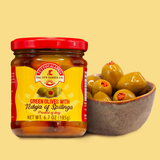 TuttoCalabria Green Olives Filled with Nduja Spread, 6.7 oz
