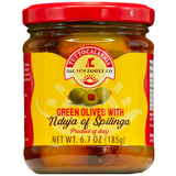 TuttoCalabria Green Olives Filled with Nduja Spread, 6.7 oz