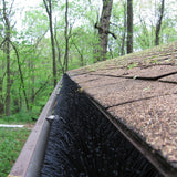 5 Inch GutterBrush Gutter Guards – Fits Standard K-Style Residential Gutters (4.25 Inch Diameter)