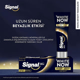 Signal White Now Gold Whitening Toothpaste - 3x Whiter Smile, Instant & Long-Term Effect