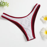 Velvet Bikinis 2025 Women Brazilian Bandeau Swimsuit Solid Sexy Swimwear Female Beachwear Bathers Bathing Swimming Swim Suit