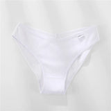 FINETOO Women Cotton Panties Female Sexy V Wasit Briefs Pantys Ladies Breathable Underwear Girls M-2XL Intimates Lingerie Soft