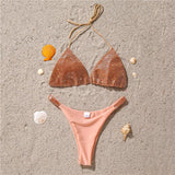 Shiny Jewelled Sequins Diamond Bikini Women Swimsuit Female Swimwear Two Pieces Bikini Set Mini Micro Bathing Suit Swim Lady