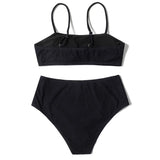 ZTVitality Solid Sexy Bikini 2025 New Arrival Padded Bra High Waist Swimsuit Brazilian Swimwear Women Bathing Suit Beachwear S-L