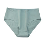 1 Pack Soft Cotton Briefs Women High Waist Panties Ladies Solid Color Women's Full Coverage Plus Size Lingerie M-2XL Intimates