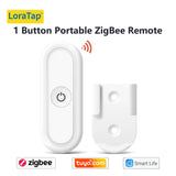 LoraTap ZigBee 3.0 Wireless 6 Push Button Remote Tuya Scene Automation Control Switch Smart Life App