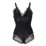 Body Mujer Elegant Woman Jumpsuits 5XL Strappy Backless Bodysuit Onesies Cotton Women V Neck Summer Lace Playsuit Female Shorts