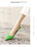 Pumps shoes Women Fashion Office Basic High Heels Work Lady Shoes Black Pink Green Thin Heels Brand Point Toe998