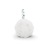 Balmy White Soap-Infused Bath Loofah - Dermatologically Tested, Luxurious Bathing Experience