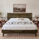 Aurora Solid Wood Bed Frame