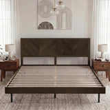 Alander Solid Wood Bed Frame