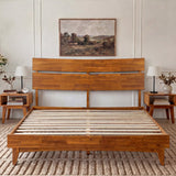 Aurora Solid Wood Bed Frame