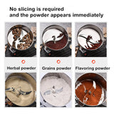 4500G Commercial Grain Grinder High Speed 220V Cereals Medicinal Materials Spices Powder Crusher Stainless Steel Coffee Grinder