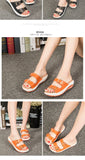 2021New Women Sandals Wedges Sandals Ladies Open Toe Round Toe Buckle Black Yellow White Platform Sandals Shoes