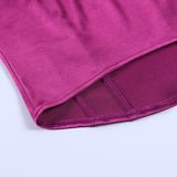 Women’s Sexy Exposed Navel Tube Tops Fashion Solid Color Off-the-shoulder Pullover Strapless Tops Wrap Tops