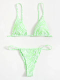 ZTVitality Zebra Print Push Up Bikini Sexy Bikinis 2021 New Arrival Padded Bra Low Waist Swimsuit Female Swimwear Women Biquini
