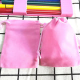 100 Pcs/Lot 5x7 7x9 9x12 10x16cm Coloful Velvet Gift Bags&small Pouches Jewelry Package Bags Velvet Drawstring Packaging Bags